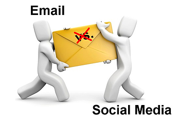 email and social media