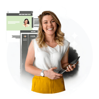 Lady With A Tablet