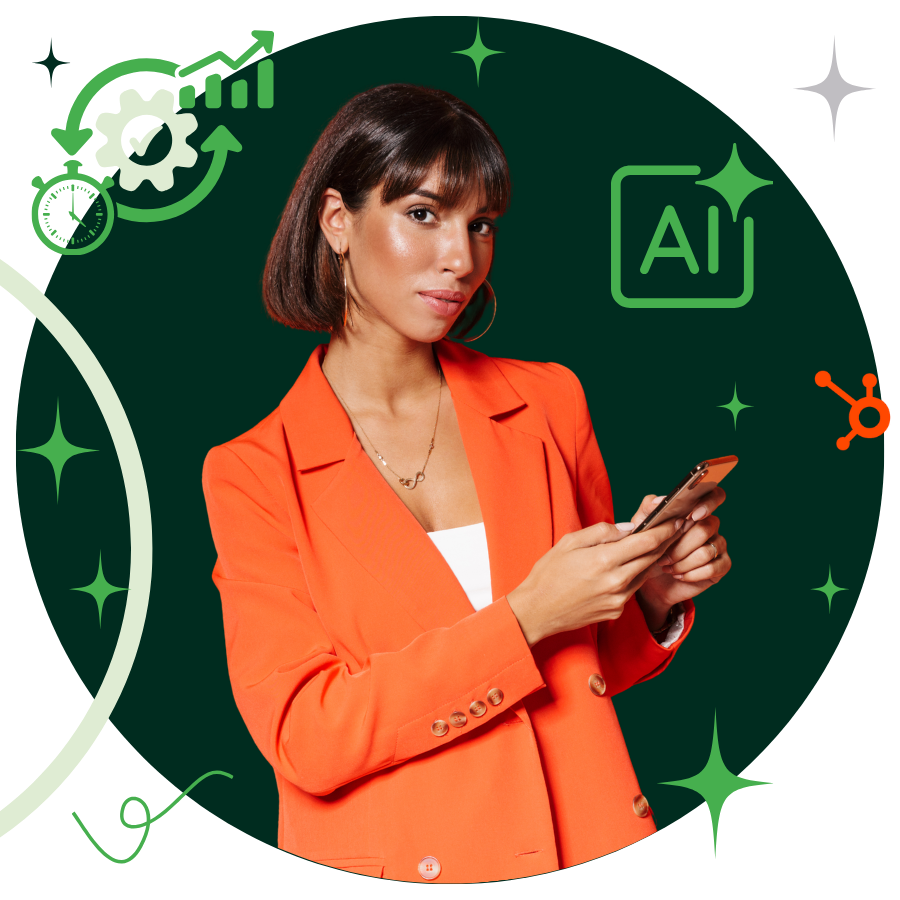 AI Transformation Header Chick