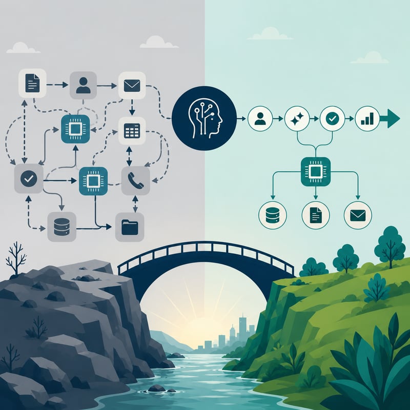 The Difference Between Automating a Process and Redesigning It FOR AI