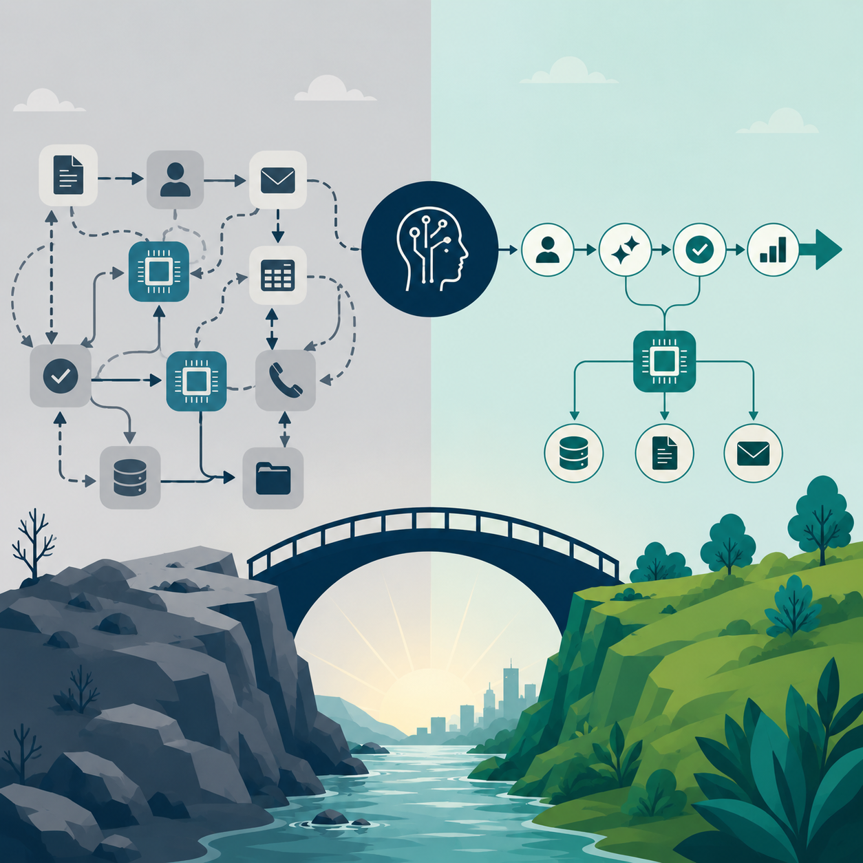 The Difference Between Automating a Process and Redesigning It FOR AI